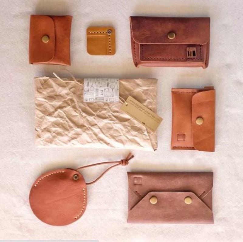 Leather products of Rubbertree Design Studio