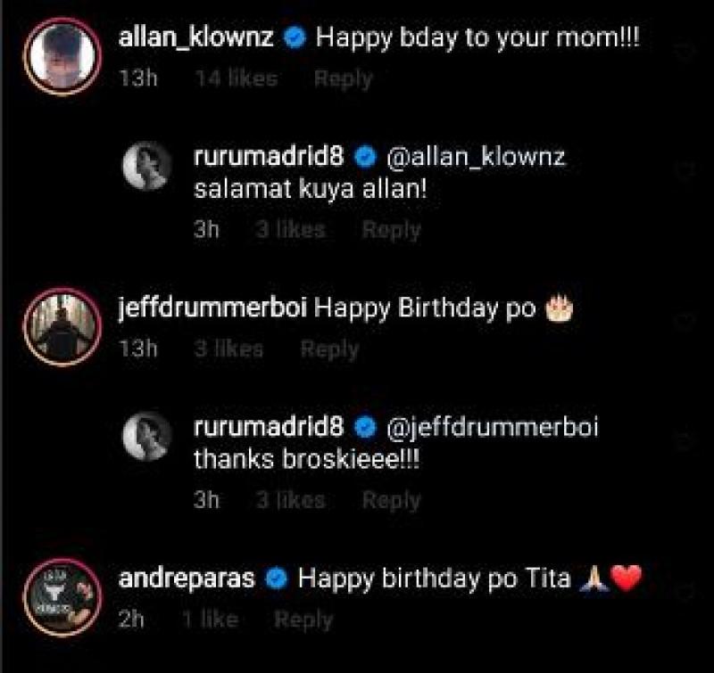 Photos taken from Ruru and Rere Madrid s Instagram account