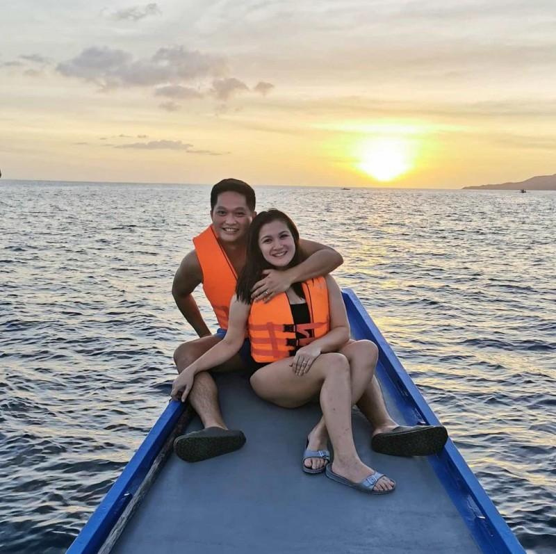 Camille Prats and VJ Yambao