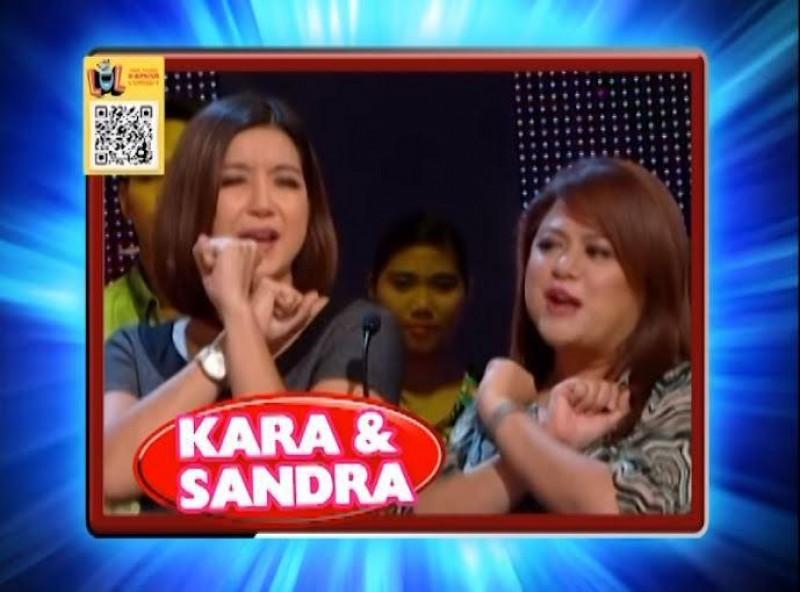 Kara David and Sandra Aguinaldo