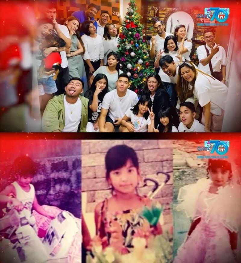 Glaiza de Castros family and childhood photos