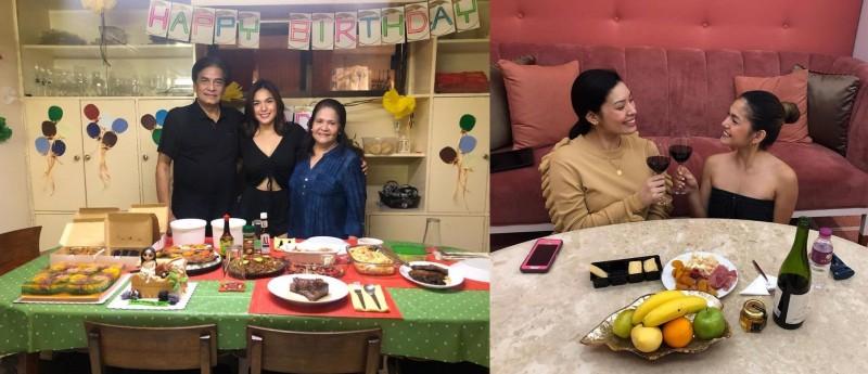 Andrea Torres at kanyang pamilya