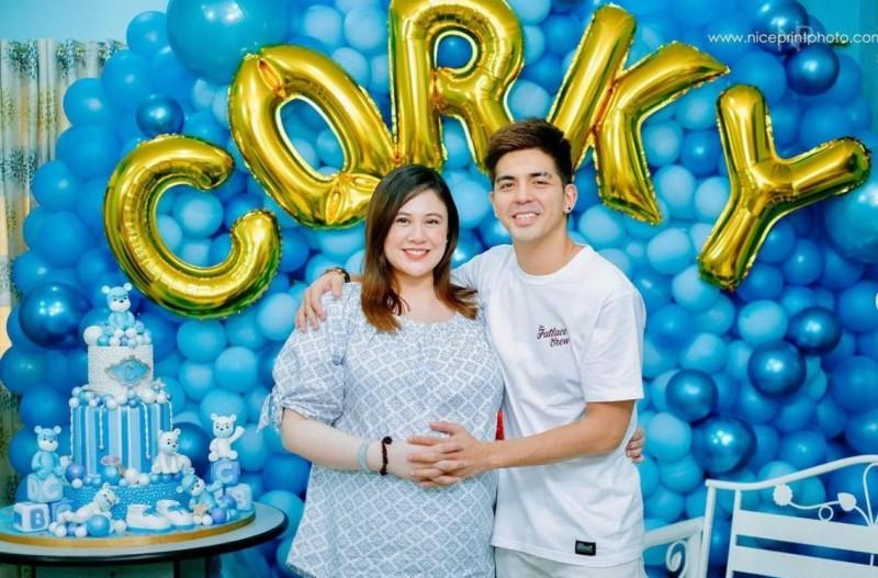 Mark Herras and Nicole Donesa s baby shower for Baby Corky