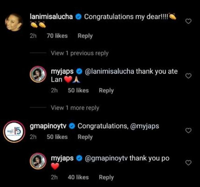 Photos taken from Julie Anne San Jose s Instagram account