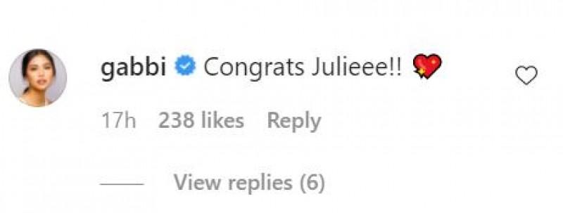 Photos taken from Julie Anne San Jose s Instagram account