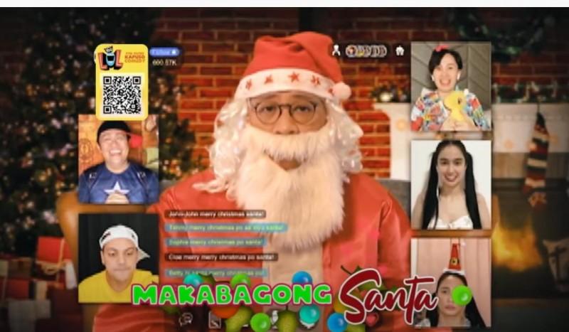 Christmas episode of Bubble Gang