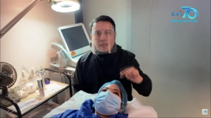 doc manny calayan and patient