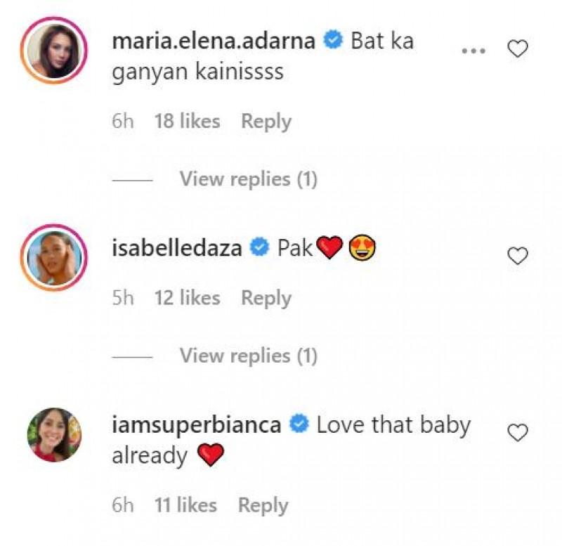 Liz Uy receives compliments from celebrity followers