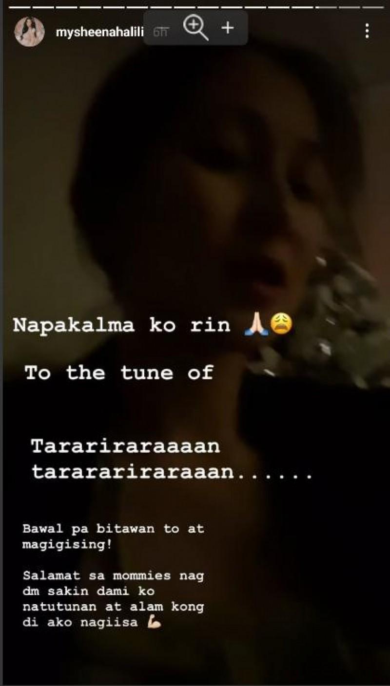 Photos taken from Sheena Halili s Instagram Story