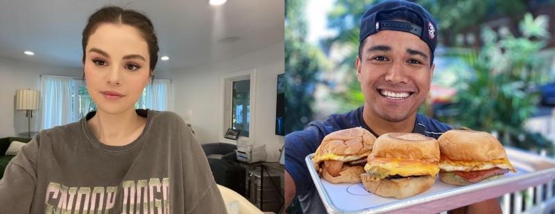 selena gomez and chef jordan andino