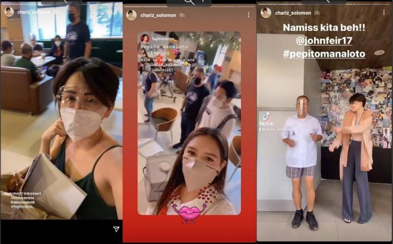 Photos taken from Chariz Solomon and Faye Lorenzo s Instagram account