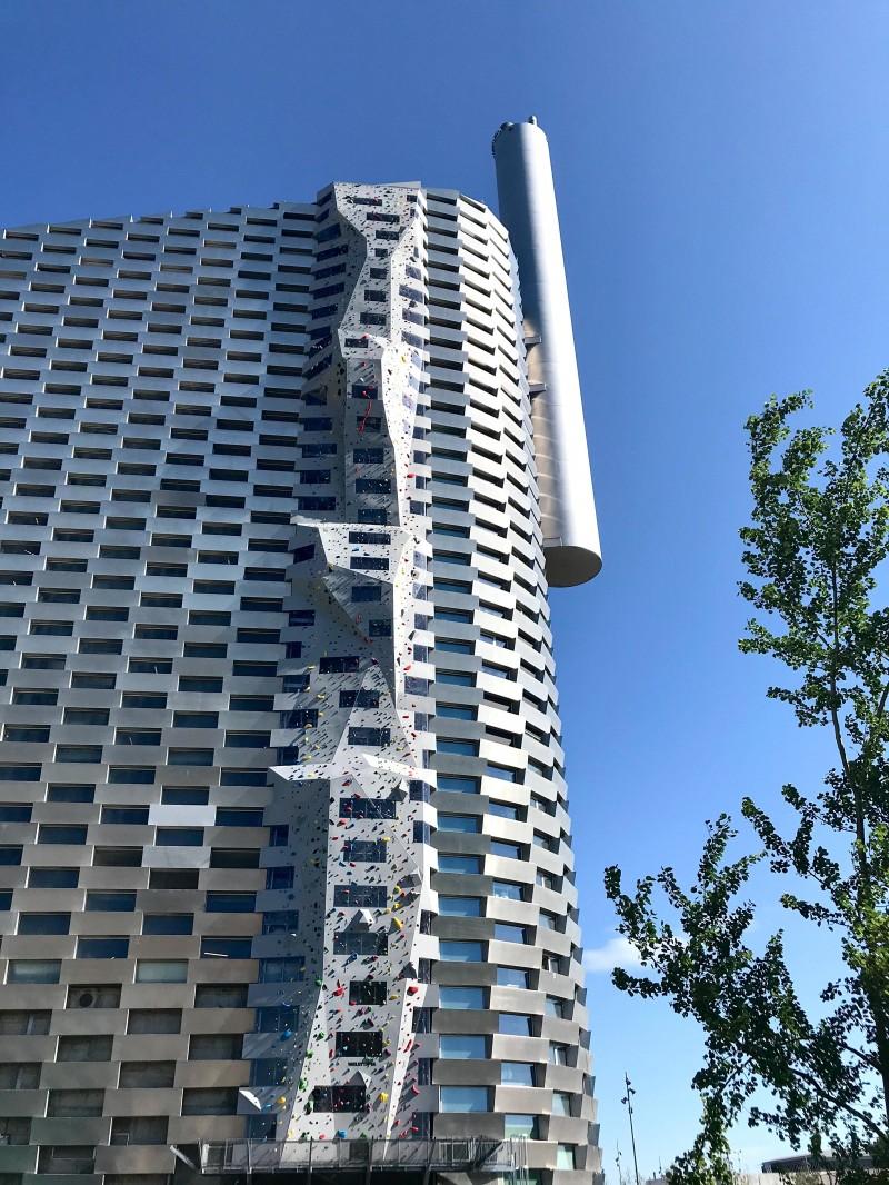 tallest climbing wall