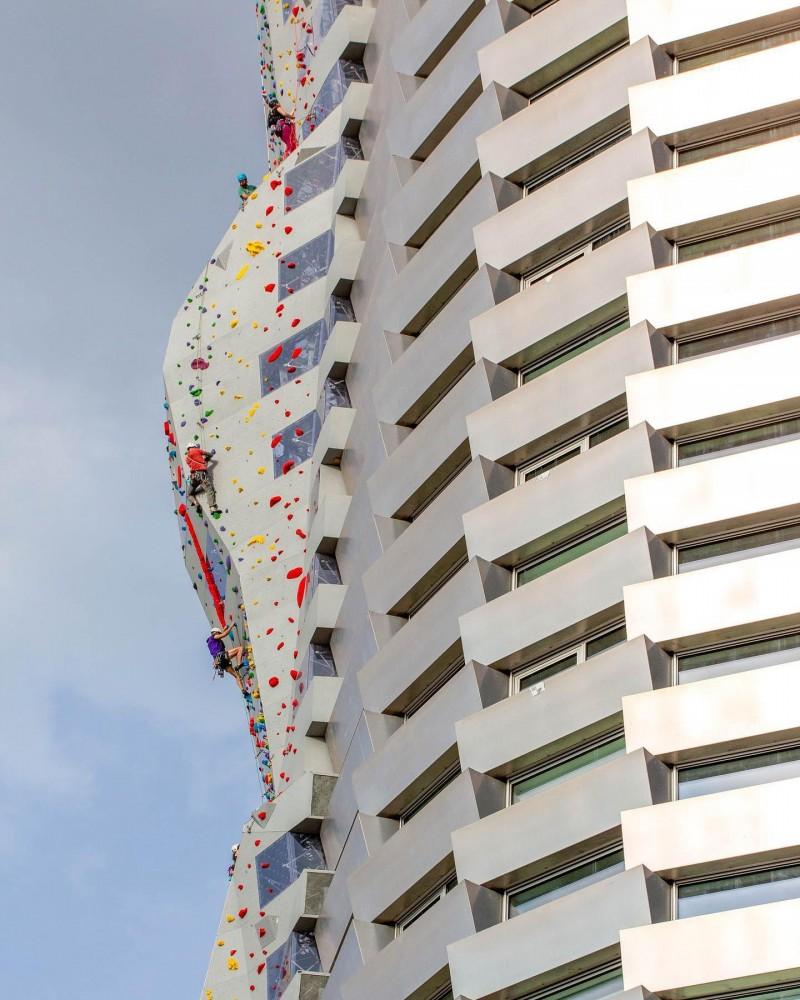 LOOK The world's tallest climbing wall is in Copenhagen, Denmark GMA