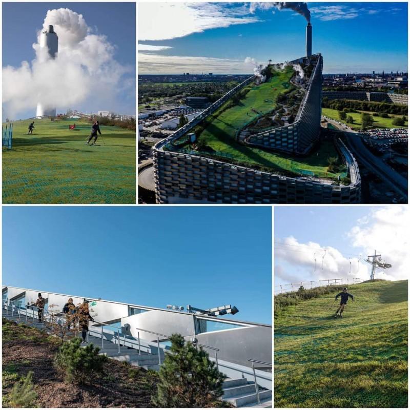 copenhill ski resort collage