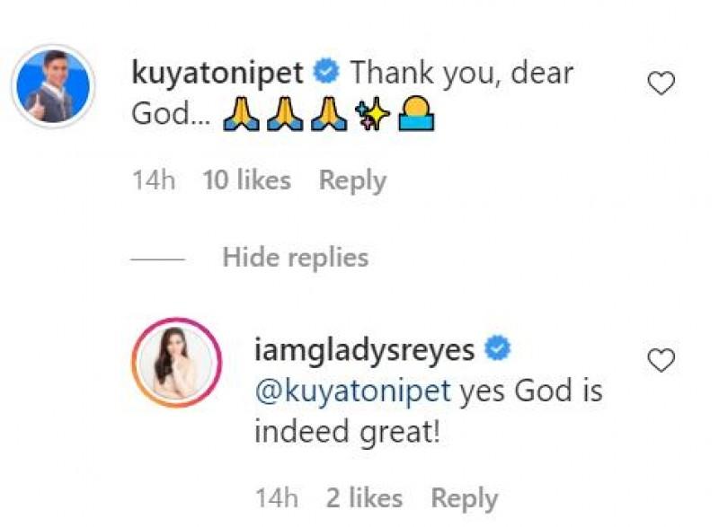 Photos taken from Gladys Reyes s Instagram account