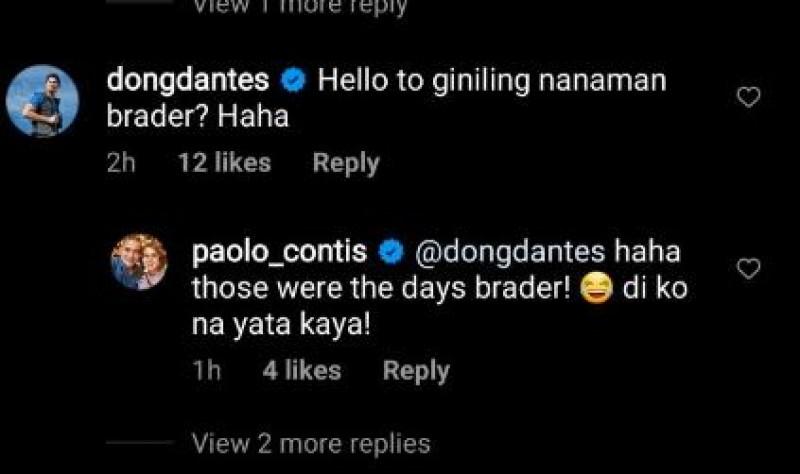 Photos taken from Paolo Contis s Instagram account