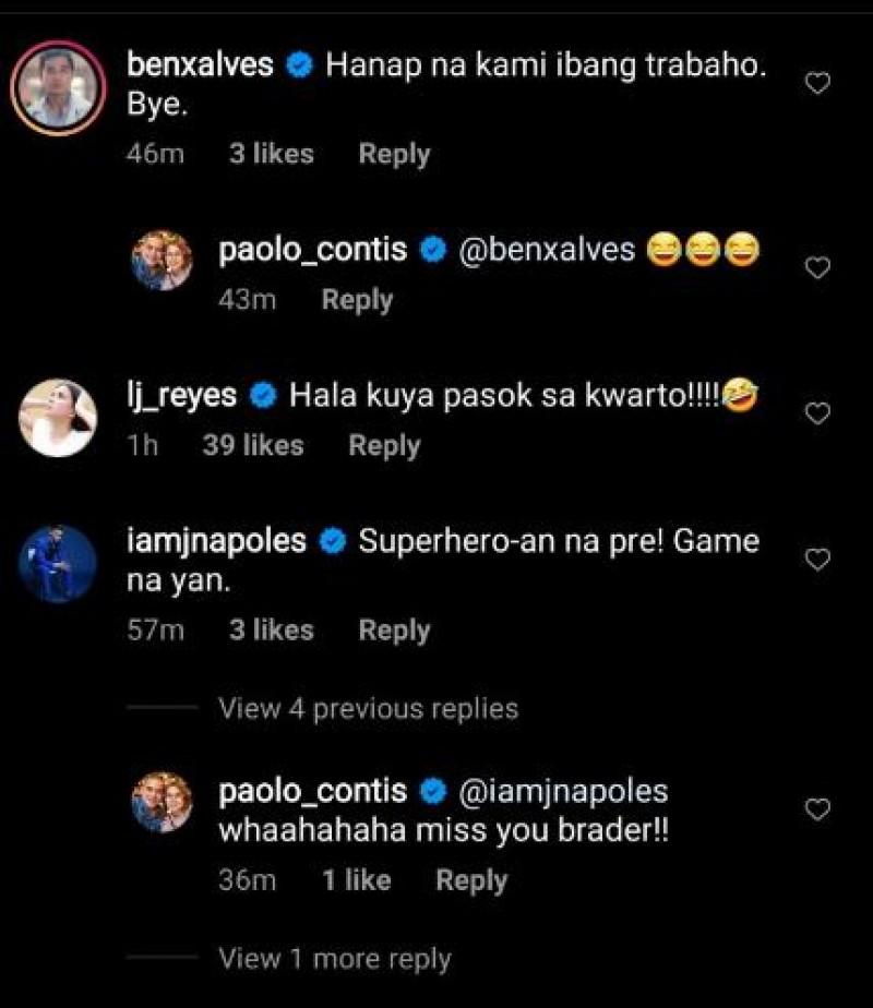 Photos taken from Paolo Contis s Instagram account