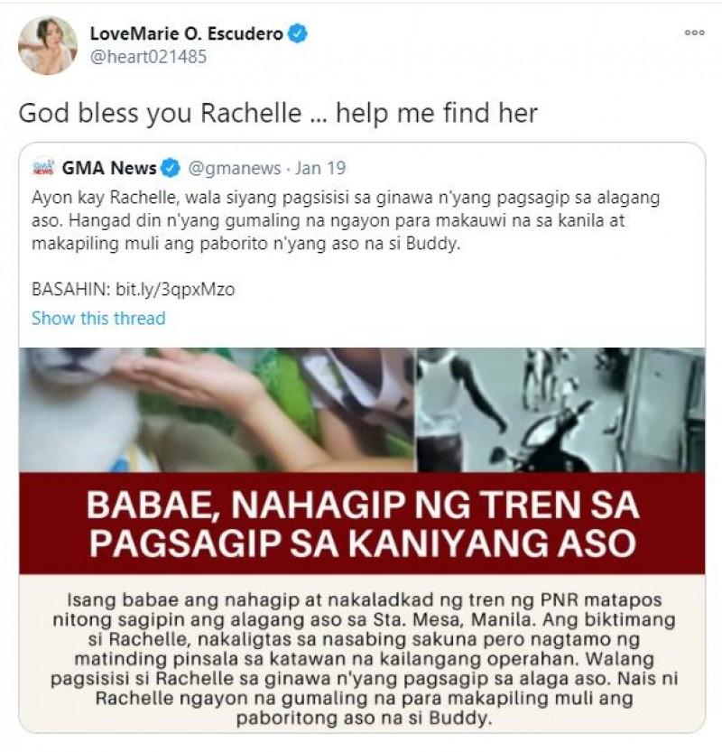 Photo taken from Heart Evangelista s account