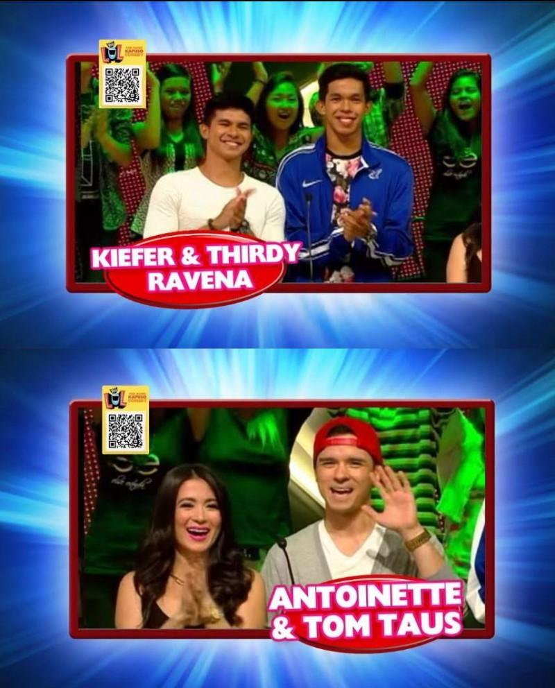 Kiefer at Thirdy Ravena Antoinette at Tom Taus