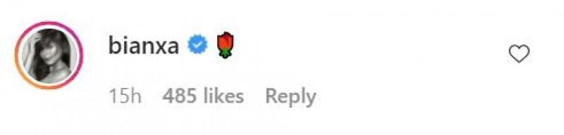 Bianca Umali comments on Ruru Madrid s post