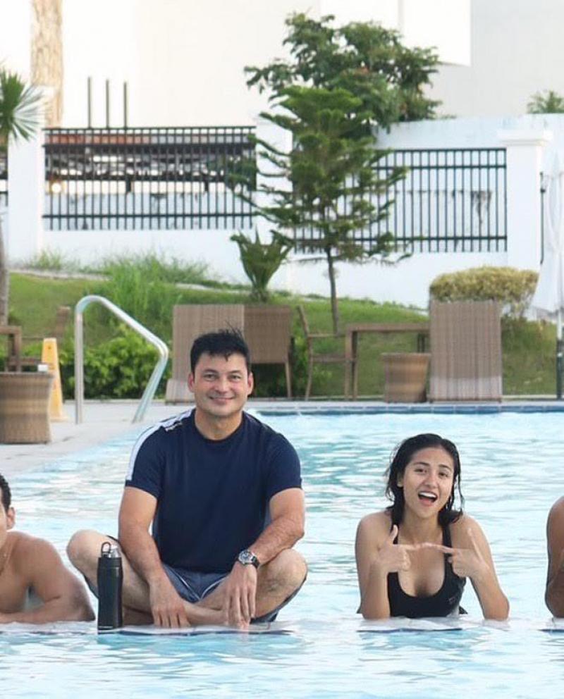 Gabby Concepcion and Sanya Lopez