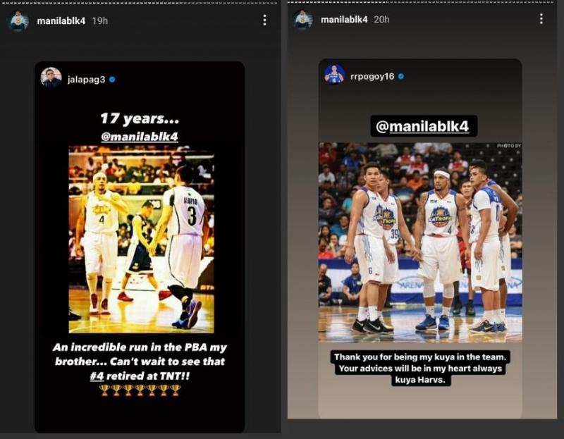 Photos taken from Harvey Carey Instagram Stories