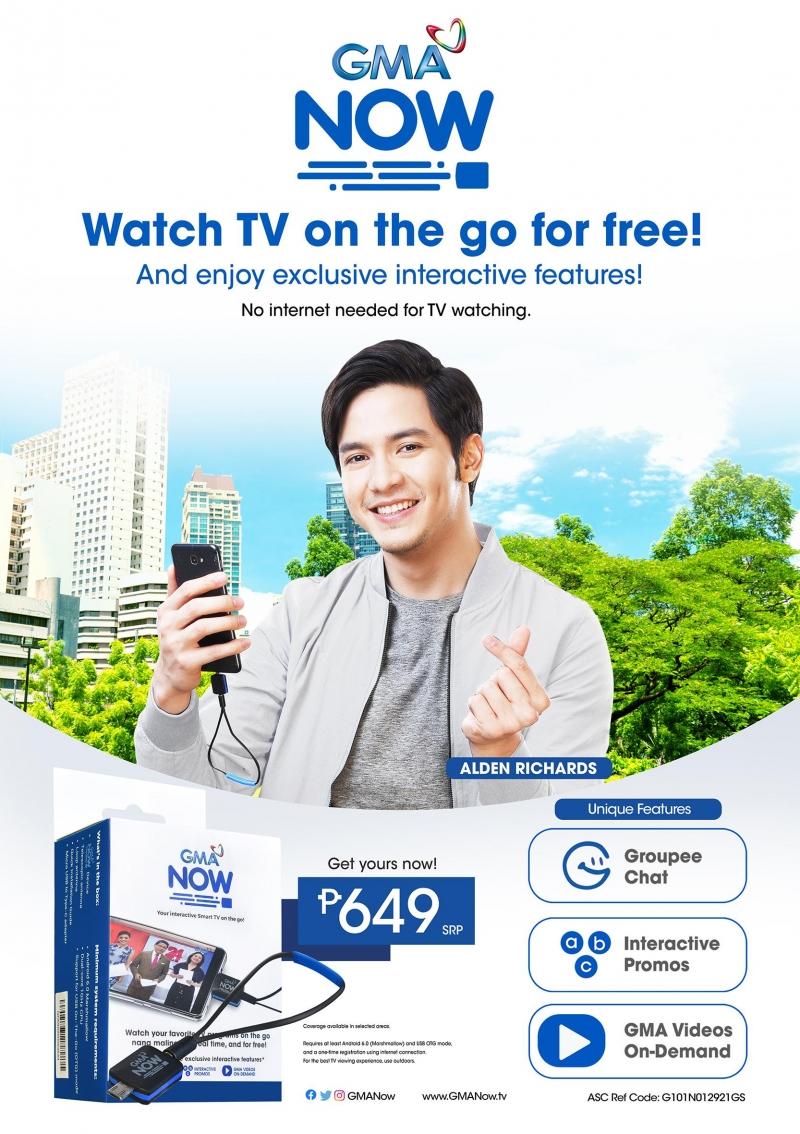 GMA NOW brand ambassador Alden Richards