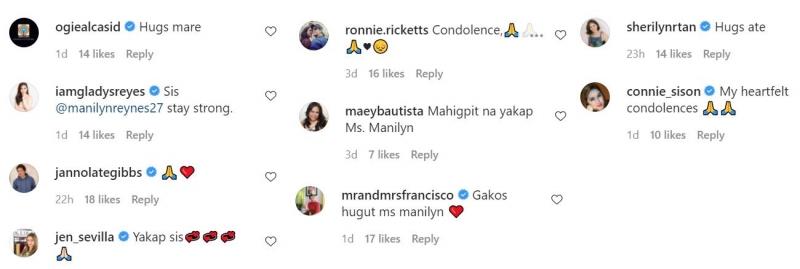 Photos taken from Manilyn Reynes Instagram account