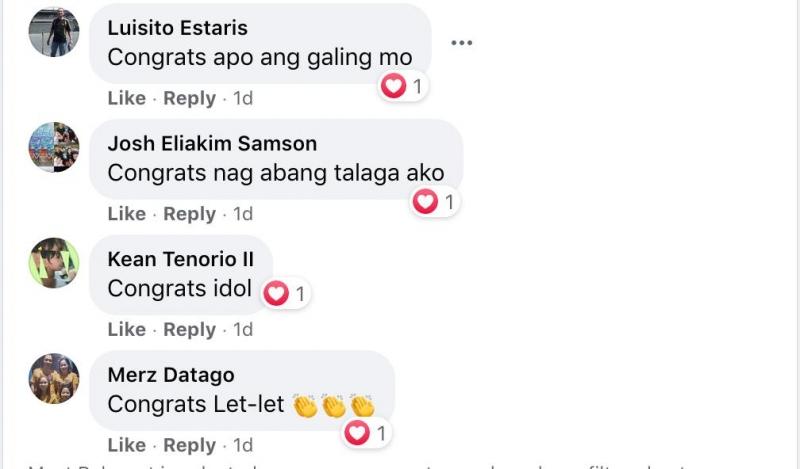 Netizens also congratulated Colline Salazar for advancing to Centerstage s grand finals