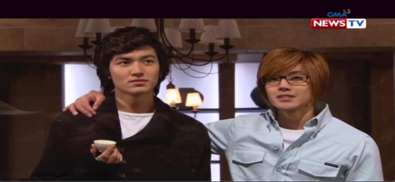 Gu Jun pyo at Yoon Ji hu