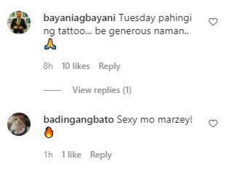 Celebrities and netizens commenting on Tuesday Vargas