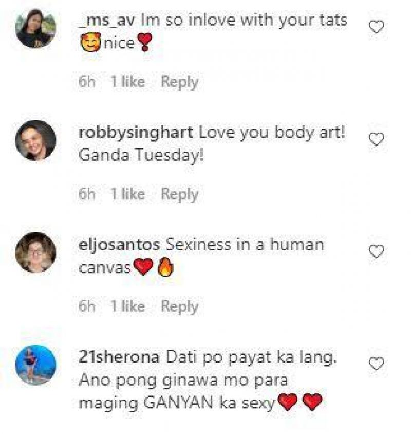 Celebrities and netizens commenting on Tuesday Vargas