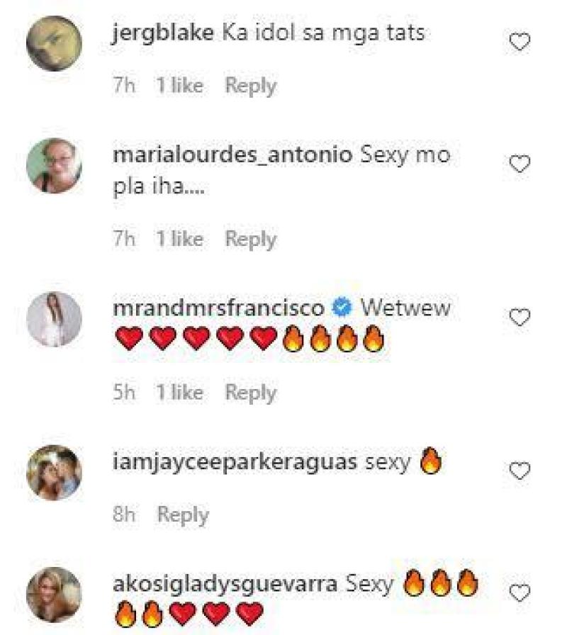 Celebrities and netizens commenting on Tuesday Vargas