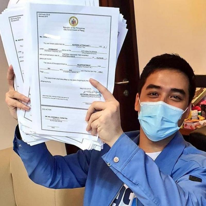 Photo taken from Vico Sotto s Instagram account