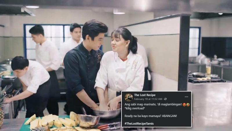 Kelvin Miranda and Mikee Quintos in The Lost Recipe