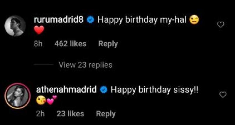 Photos taken from Bianca Umali and Ruru Madrid s Instagram accounts