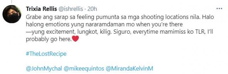 The Lost Recipe taping location