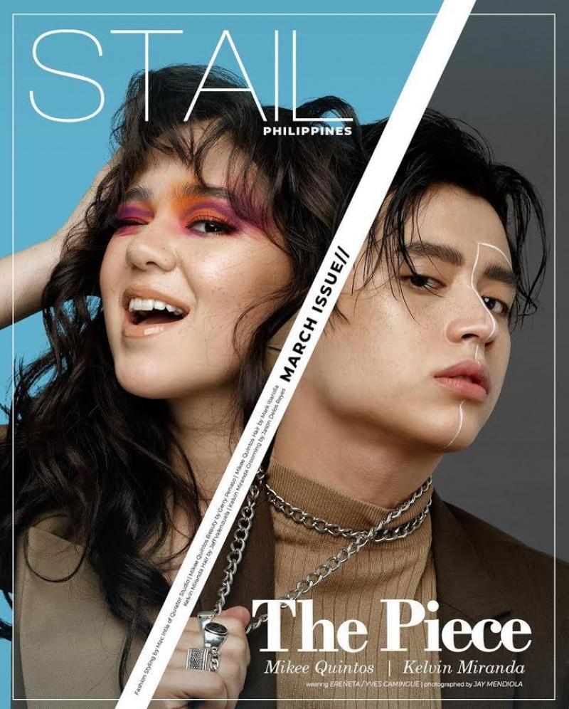 Mikee Quintos and Kelvin Miranda in Stail Magazine