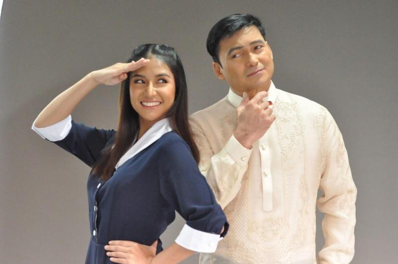 Sanya Lopez and Gabby Concepcion in character