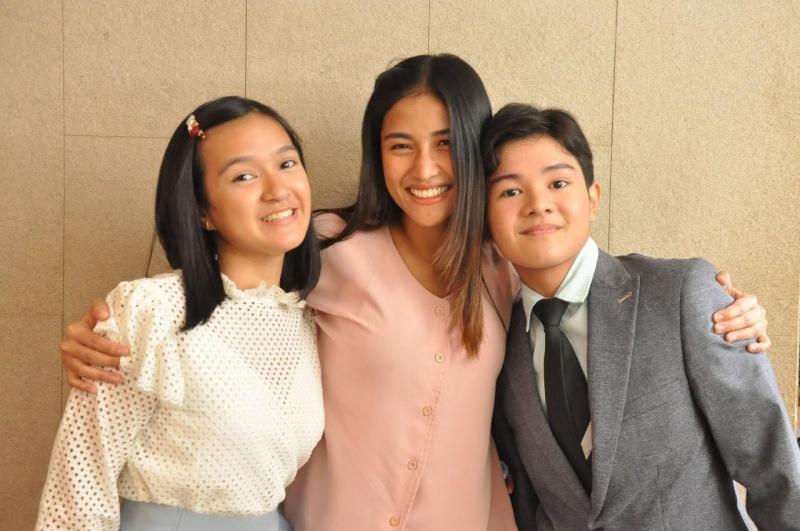 Cassy Legaspi JD Domagoso Patricia Coma and Clarence Delgado with Sanya Lopez