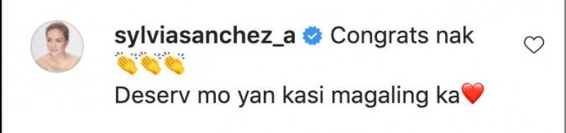 Sylvia Sanchez congratulates Shaira Diaz on her I Can See You Season 2 stint