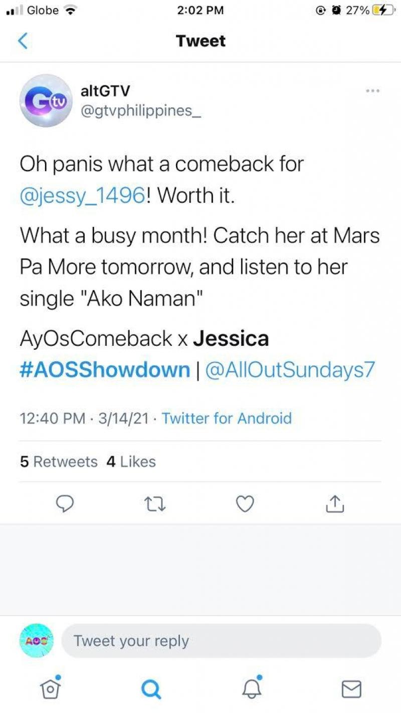 Netizens message for Jessica Villarubin