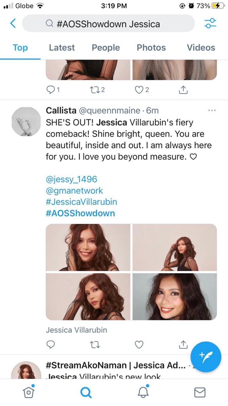 Netizens message for Jessica Villarubin