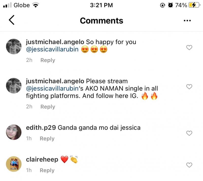 Netizens message for Jessica Villarubin