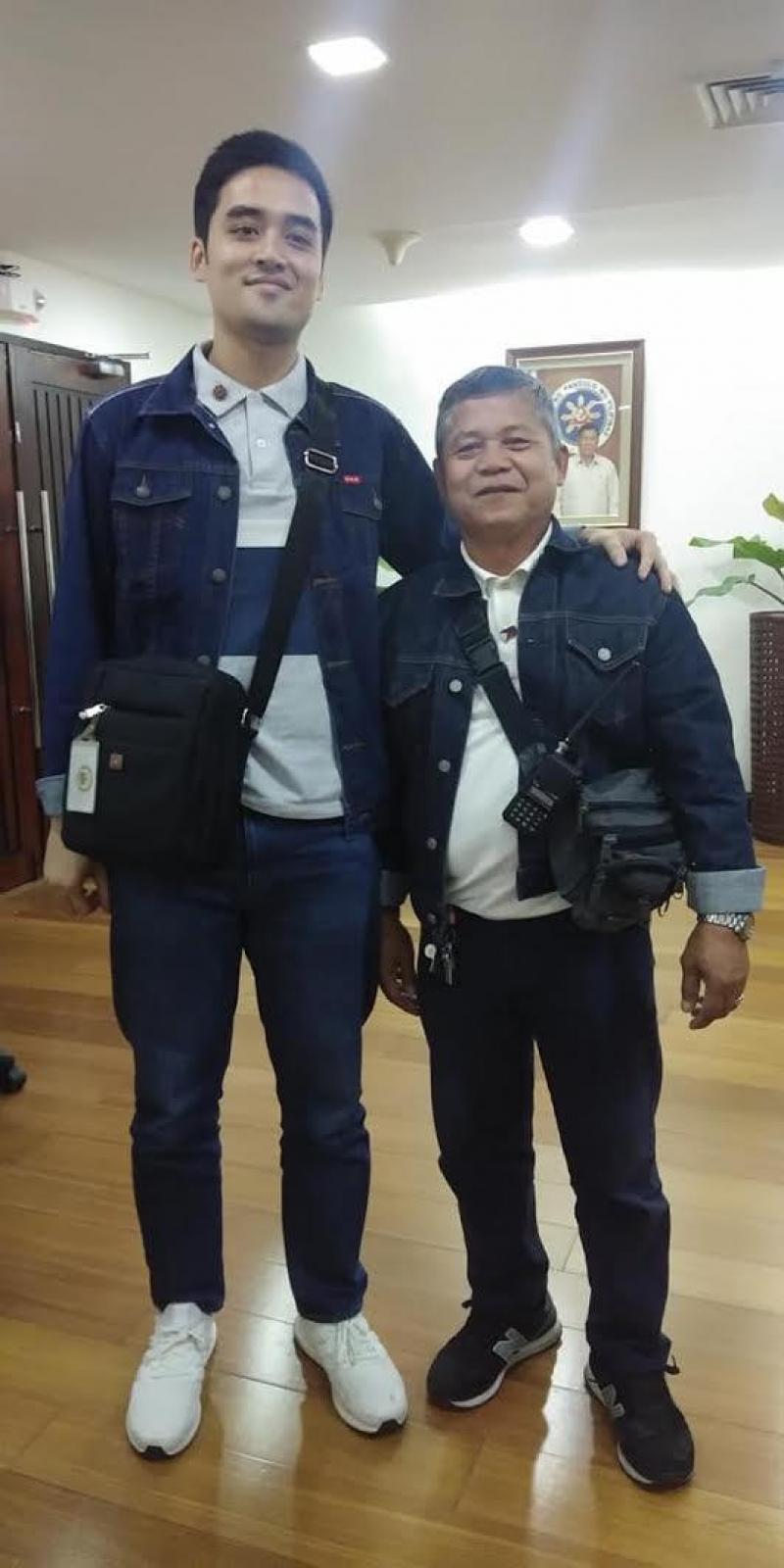 Mayor Vico Sotto at ang driver na si Kuya Vener