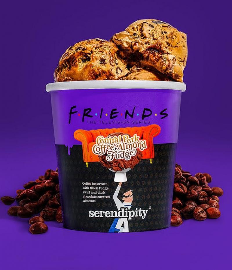 friends inspired ice cream