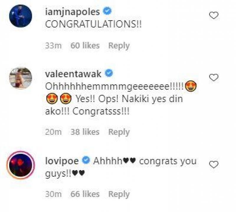 Celebrities congratulate Carla Abellana and Tom Rodriguez