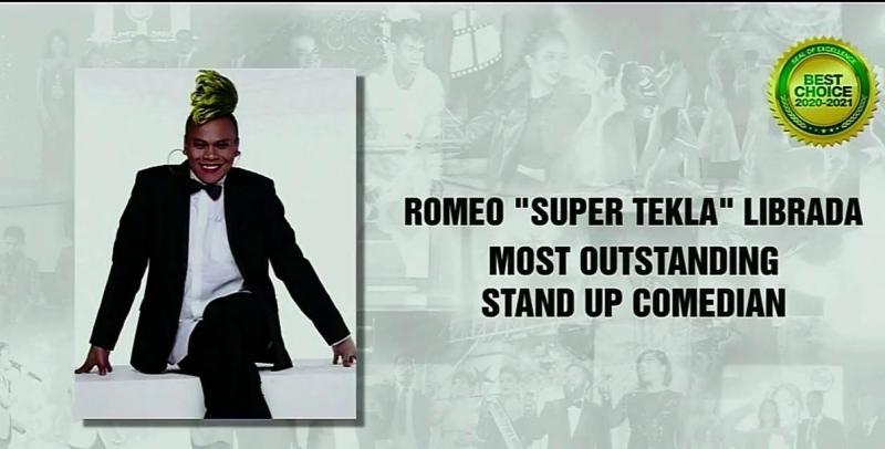 Tekla as Most Outstanding Stand up Comedian