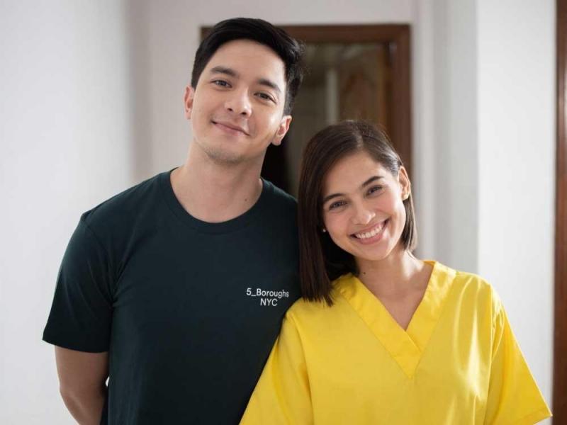 Alden Richards and Jasmine Curtis Smith
