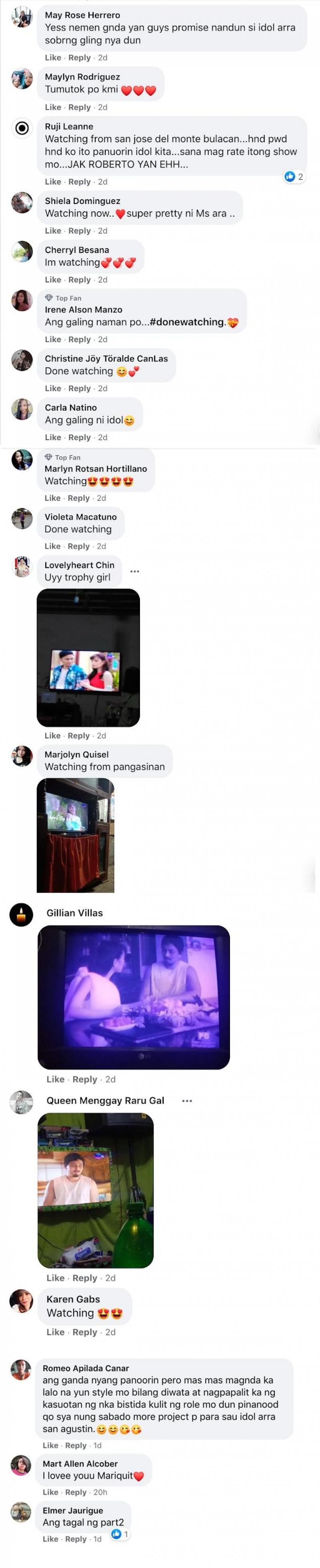 Komento ng netizens sa My Fantastic Pagibig Trophy Girl